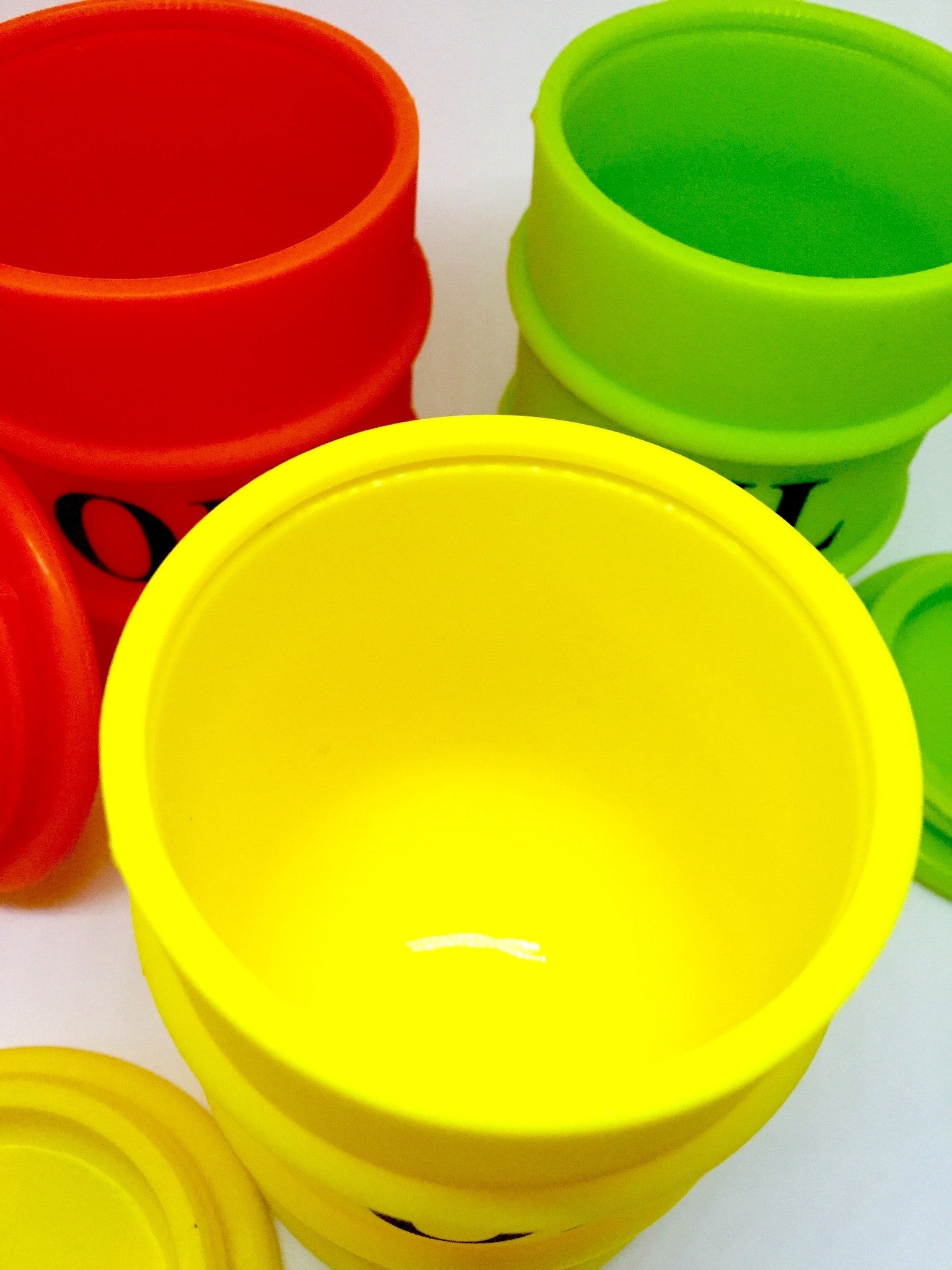 Large Oil Barrel Silicone Container