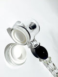 Glass Pipe w/  Stone Top