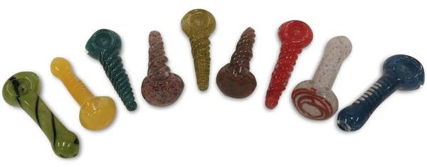 4" Glass Hand Pipe