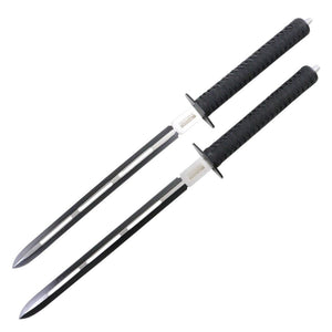 27" Fulltang Sword Two Tone Blade Two Sword Set