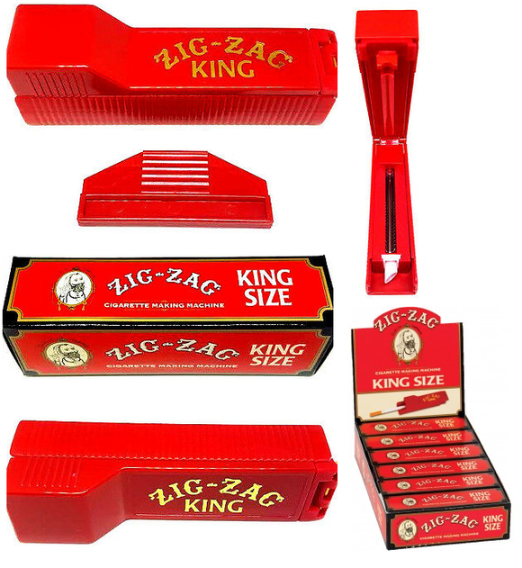 Zig-Zag King Cigarette Injector Machine (6ct)