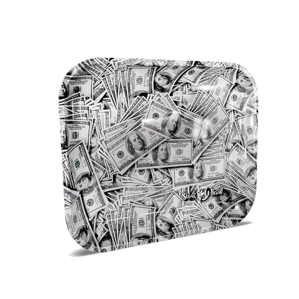 Skunk Cash Metal Rolling Tray