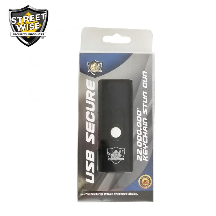 Streetwise USB Secure 22,000,000* Keychain Stun Gun