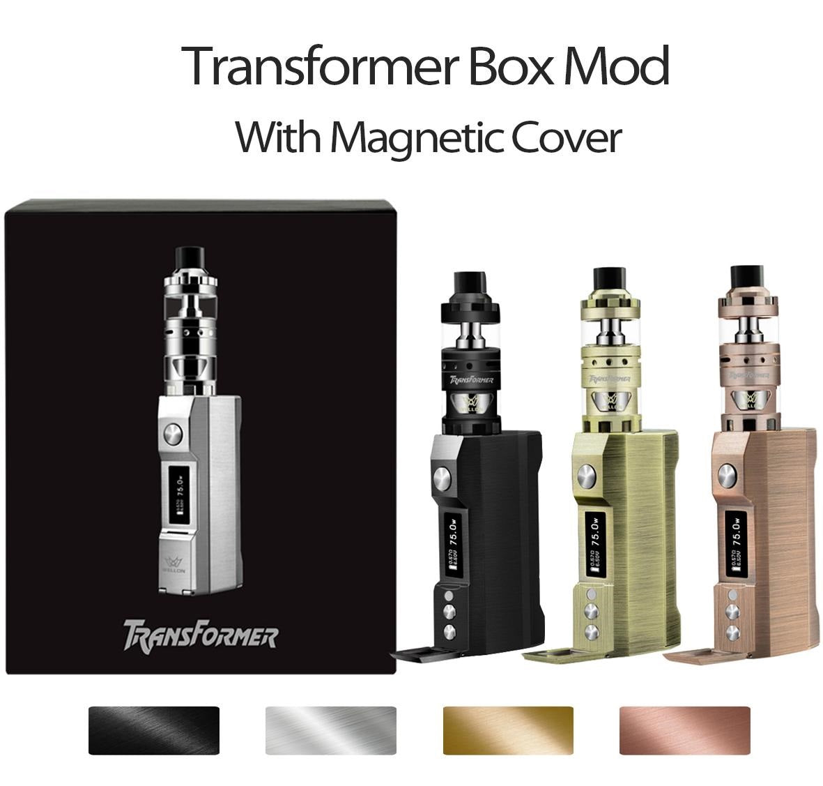 Yocan Wellontech Transformer Box Mod Kit