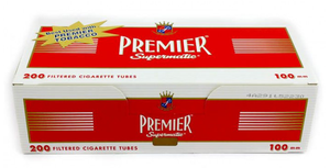 Premier Tubes Red 100 mm (200ct)