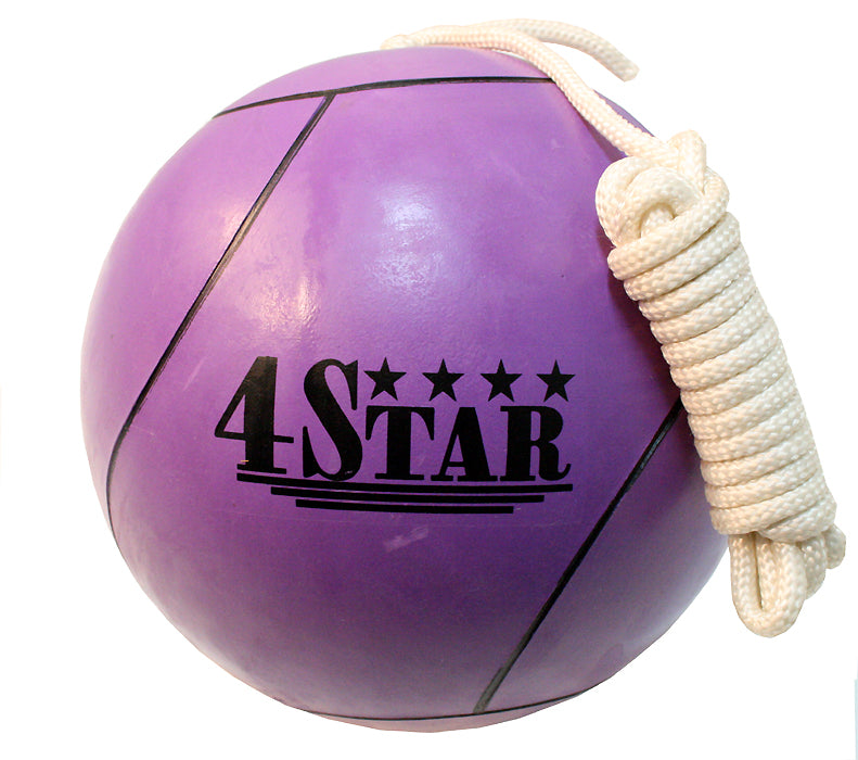 New Purple Tether Ball for Play Grounds & Picnics with Rope