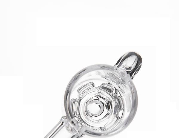 14mm Female Quartz Banger w/ Removable Diamond Knot + Free Carb Cap