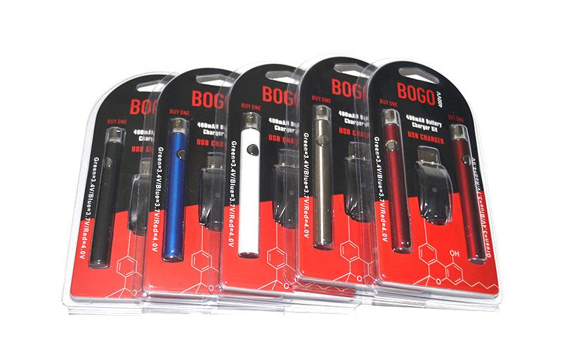 Bogo 400mah VV 510 Battery Charger Kit