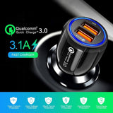 Dual Quick Charging Car Charger