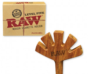 Raw Level Five Wooden Cigarette Holder