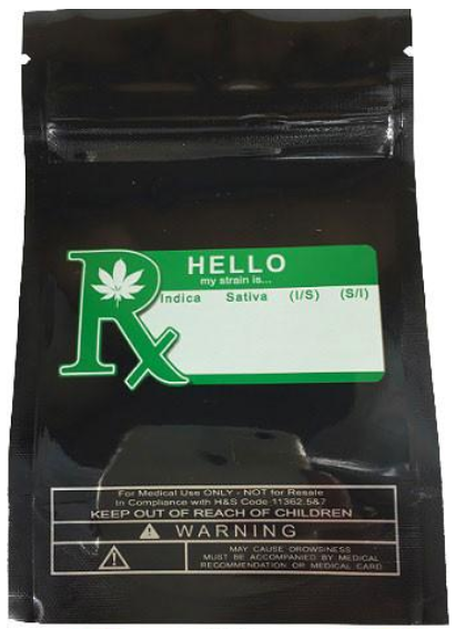 RX SMELL PROOF BAG