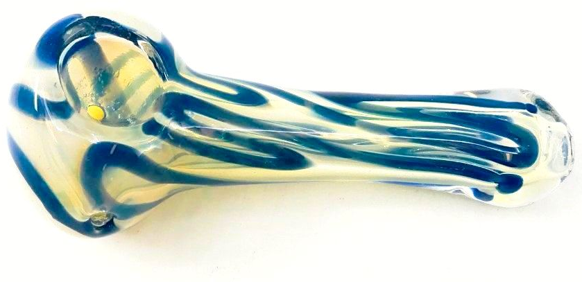 Scribble Glass Hand Pipe