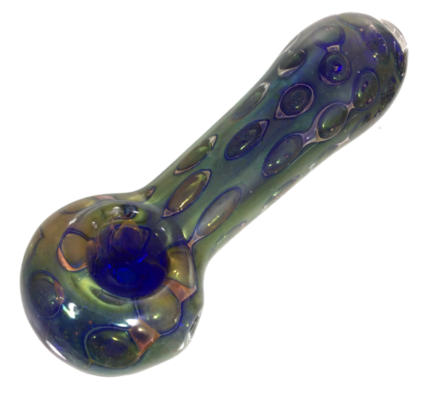 5" Double Tube Slime Glass Hand Pipe