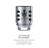 Smok V12 Prince-Q4 Coils (3ct)