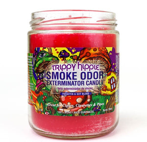 Smoke Odor Exterminator Candle 13oz Trippy Hippie
