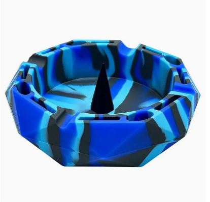 SILICONE ASHTRAY POLYGON UNIQUE SHAPE