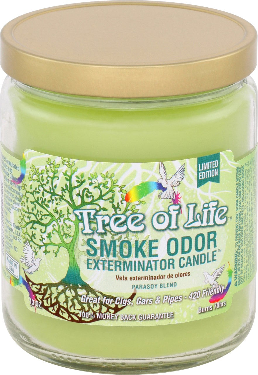 Smoke Odor Exterminator Candle 13oz Tree of Life