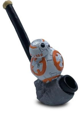 Resin Pipe White Robot