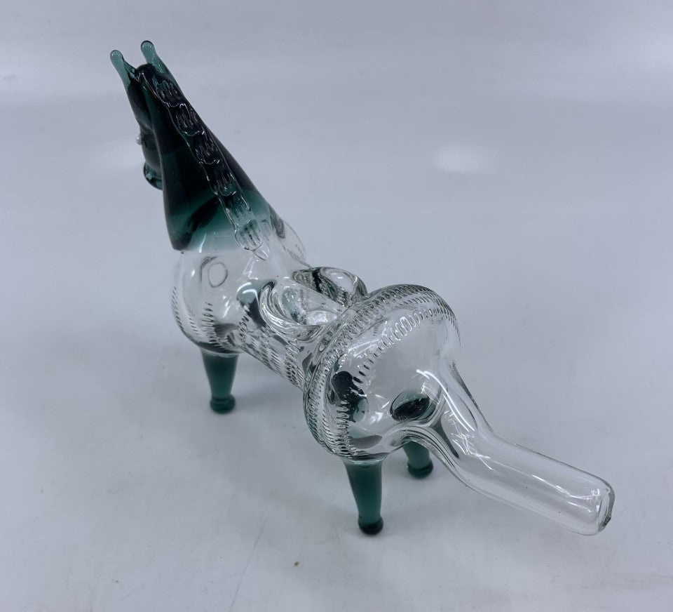 GLASS HORSE HAND PIPE