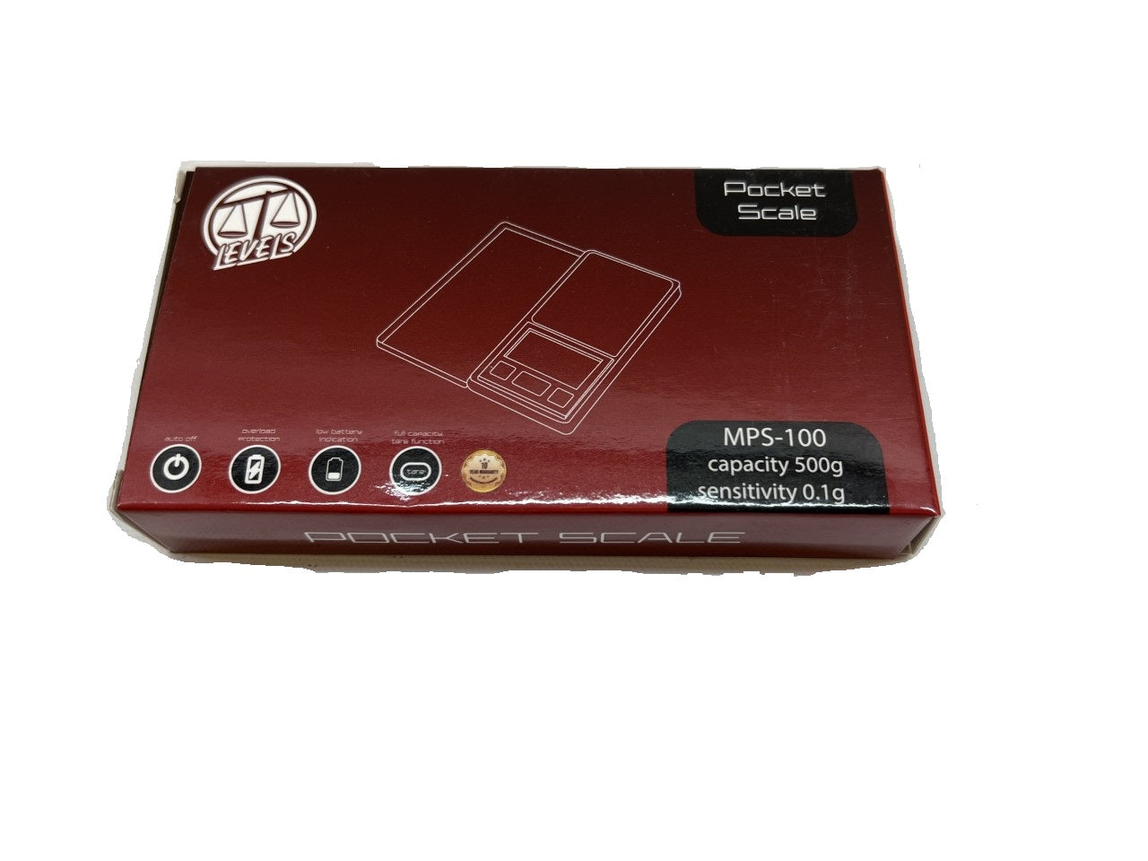 LEVELS MPS-100 500GX0.1G