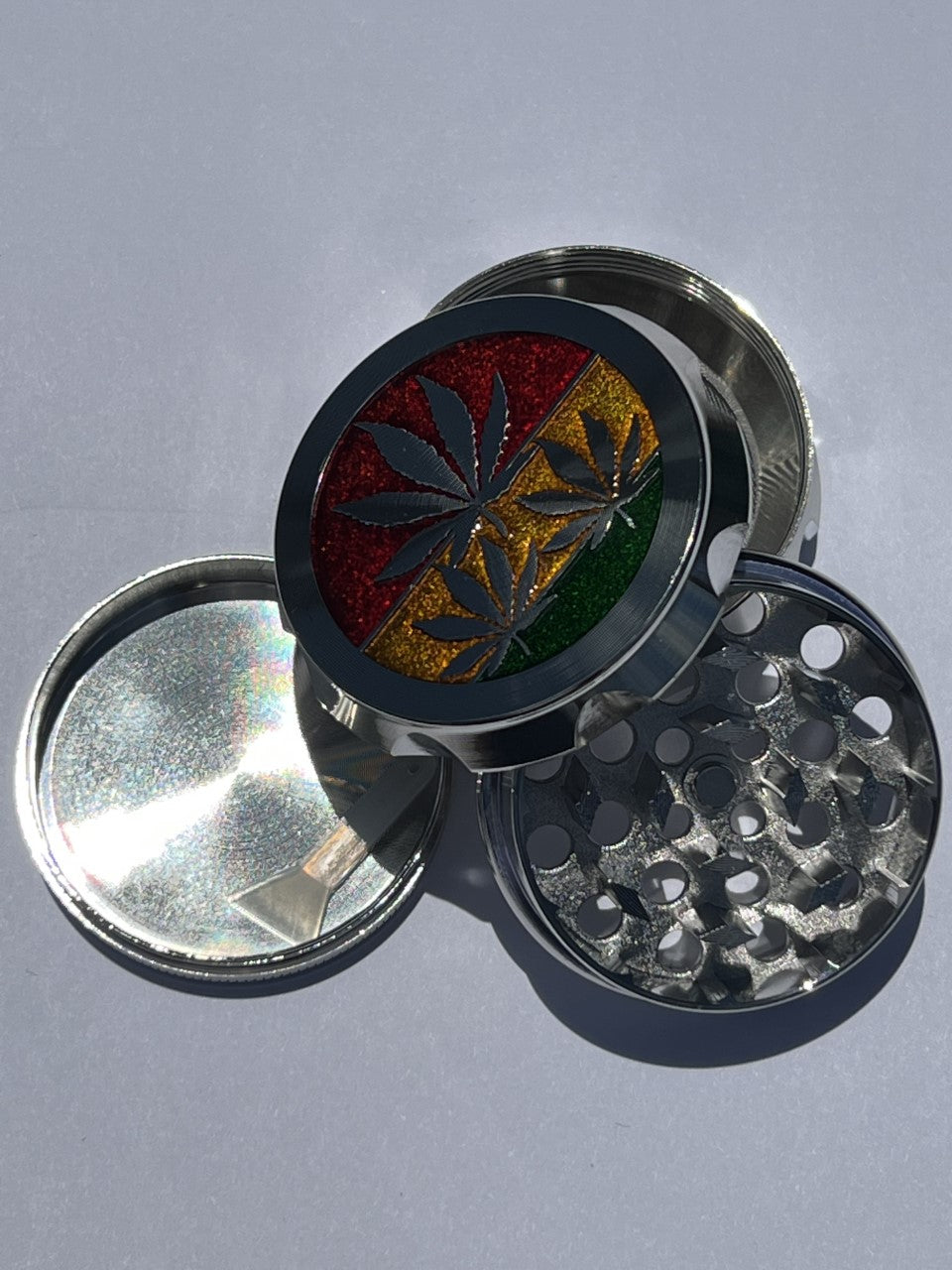55MM METAL LEAF GRINDER BOX OF 12CT