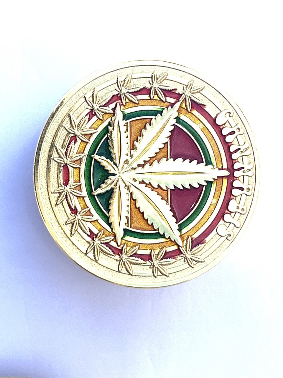 55MM METAL GOLD LEAF GRINDER BOX OF 12CT