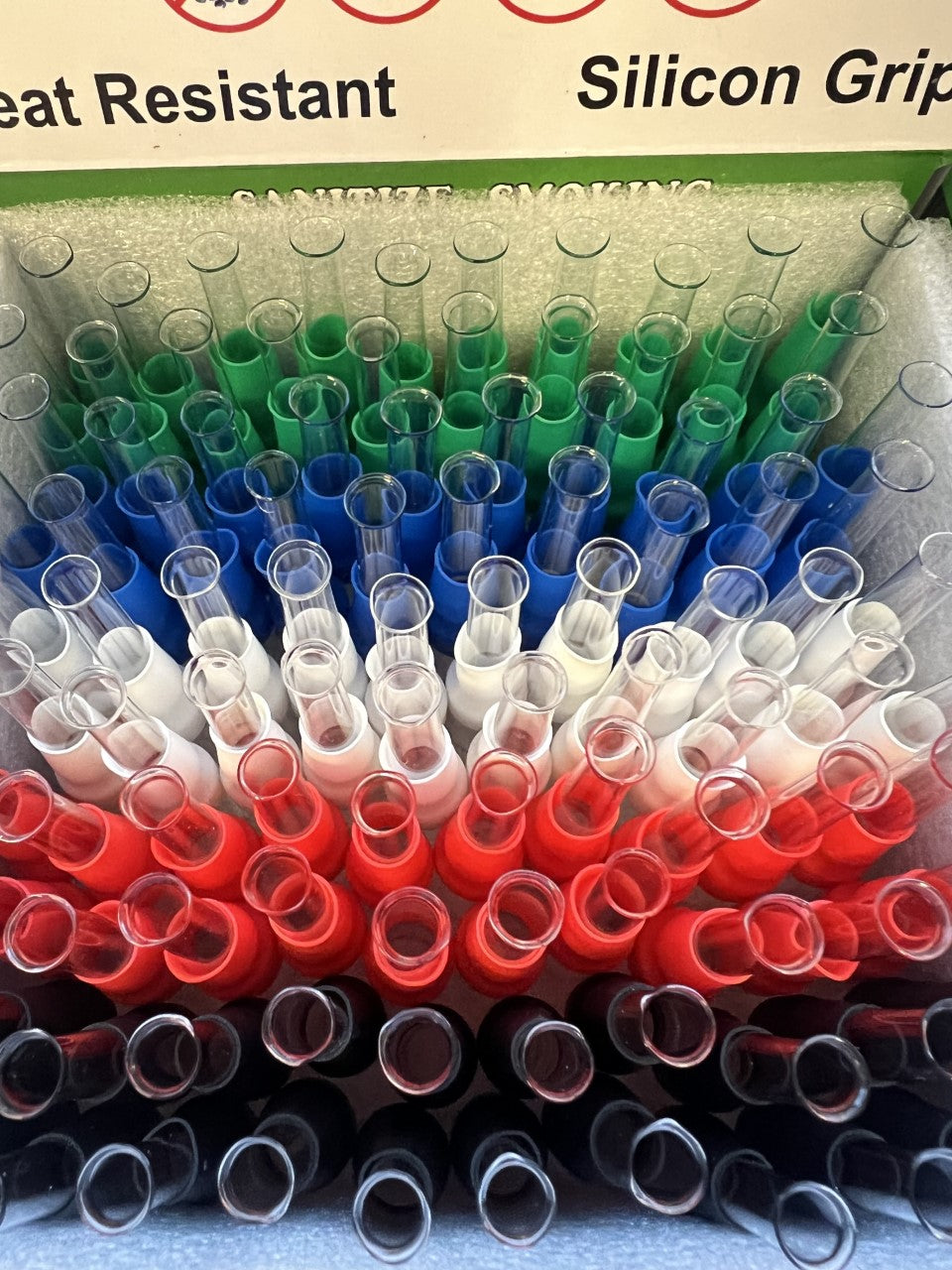 ALEDA GLASS TIP  DUAL SIZE BOX OF 100CT