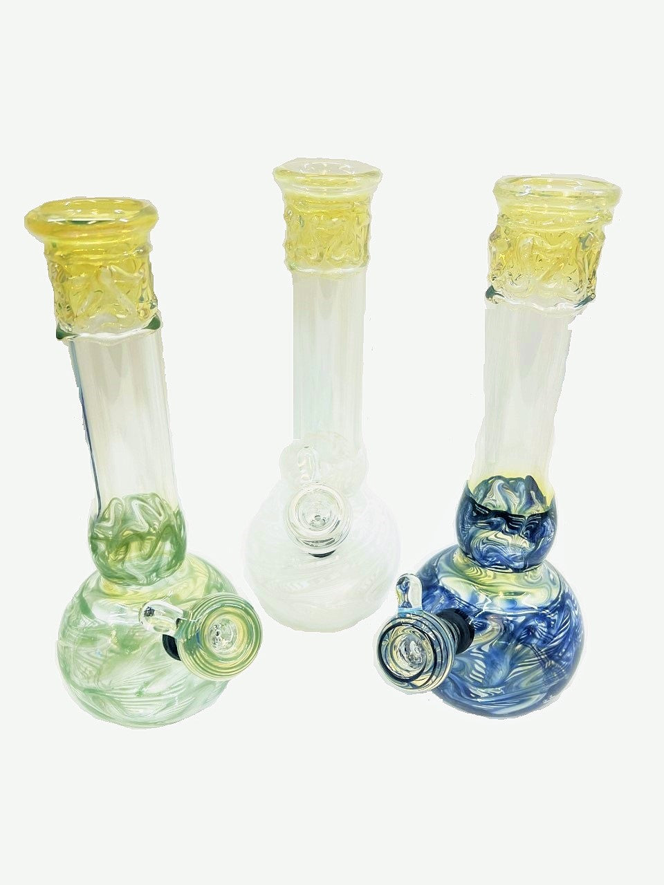 AMERICAN MADE SUNSET FUMED WATER PIPE