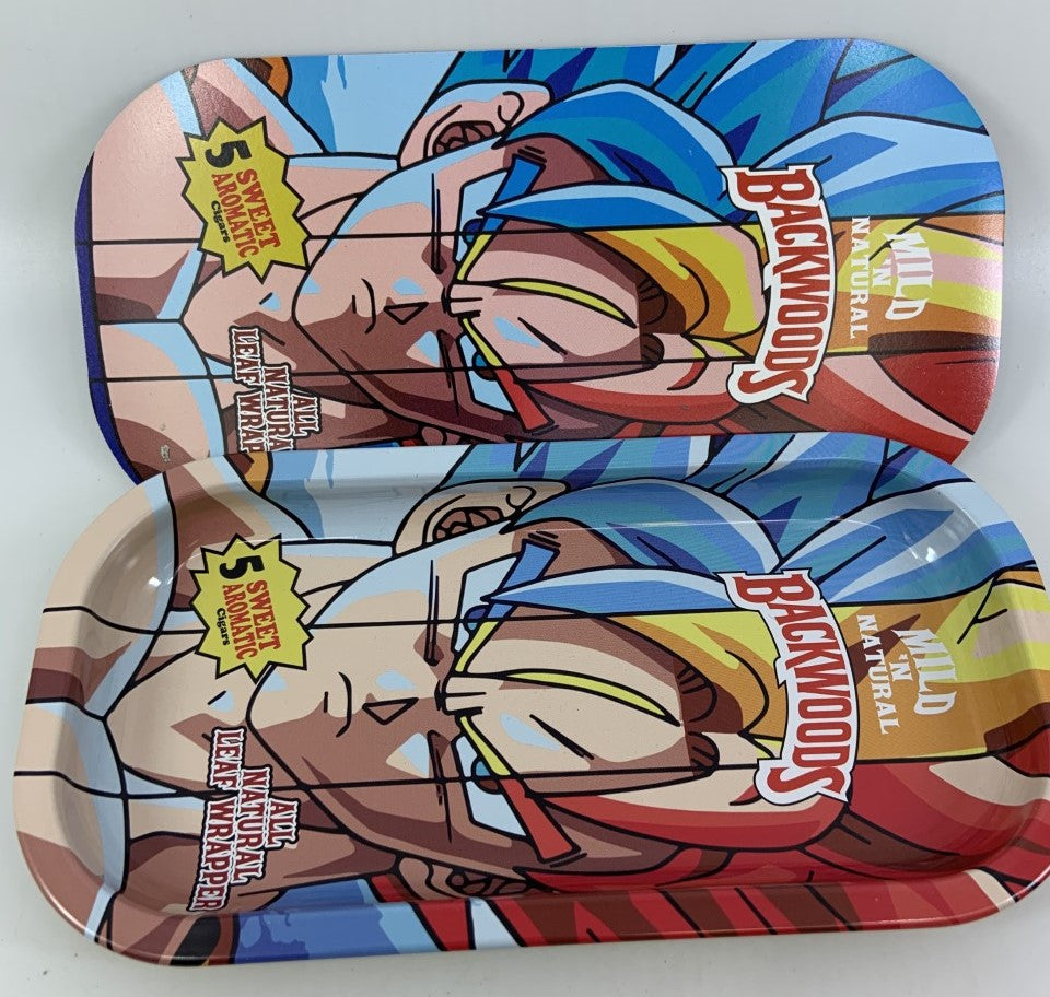 Rolling Tray with Magnetic Lid