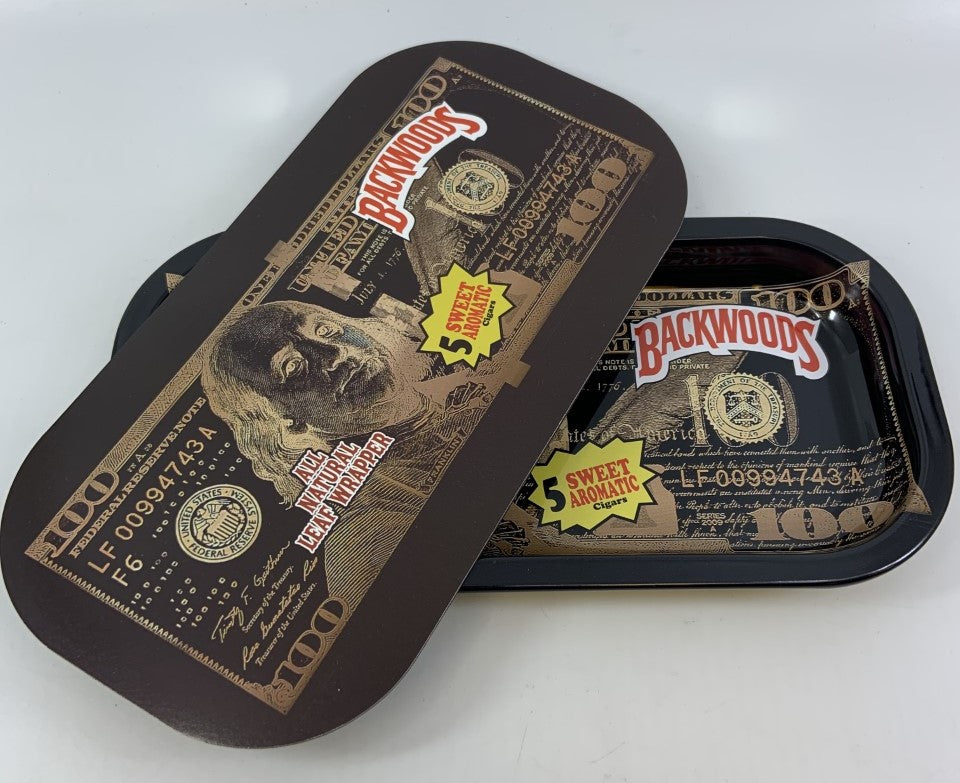 Rolling Tray with Magnetic Lid