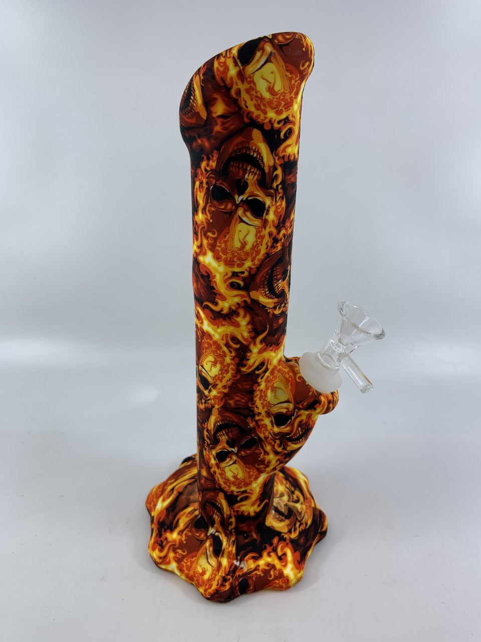 Silicone Water Pipe Flat Base