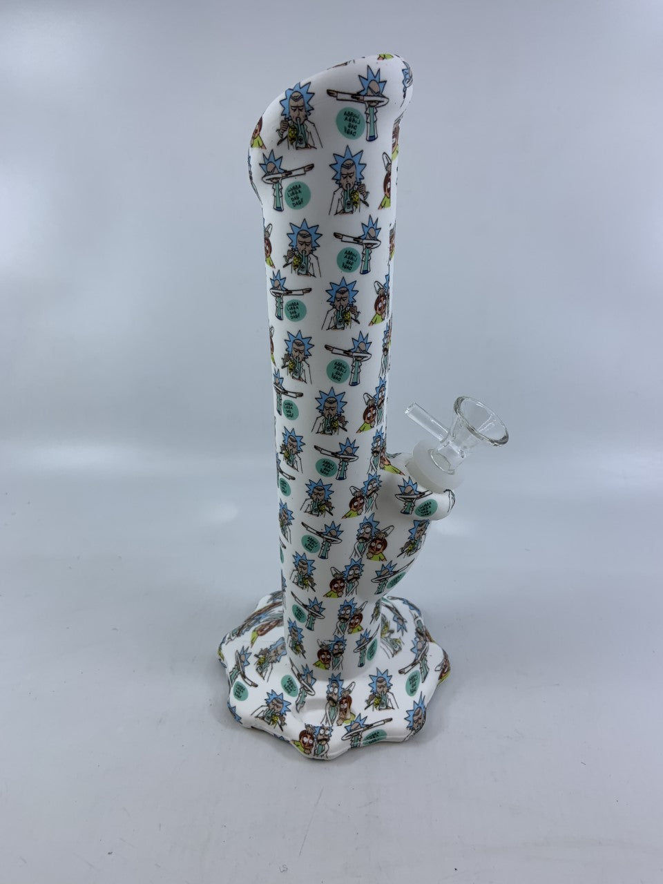 Silicone Water Pipe Flat Base