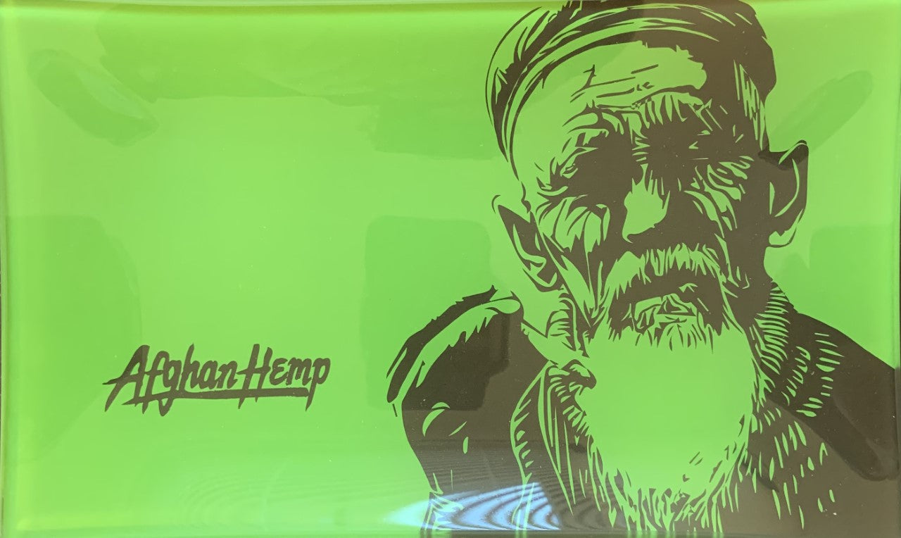 Afghan Hemp Glass Tray