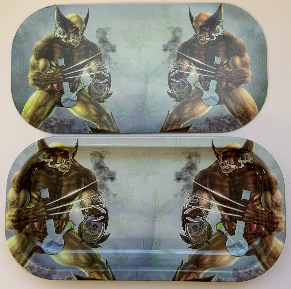 Rolling Tray with Magnetic Lid