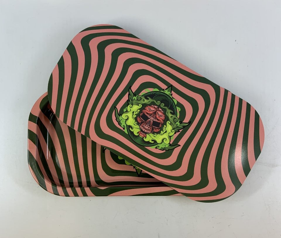Rolling Tray with Magnetic Lid