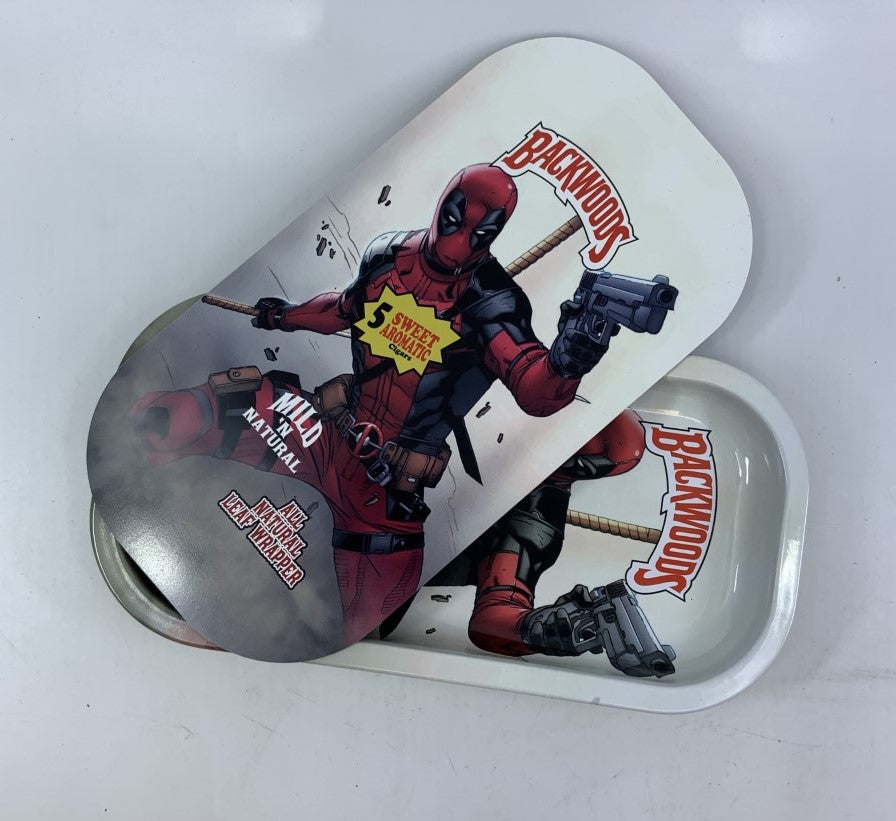 Rolling Tray with Magnetic Lid