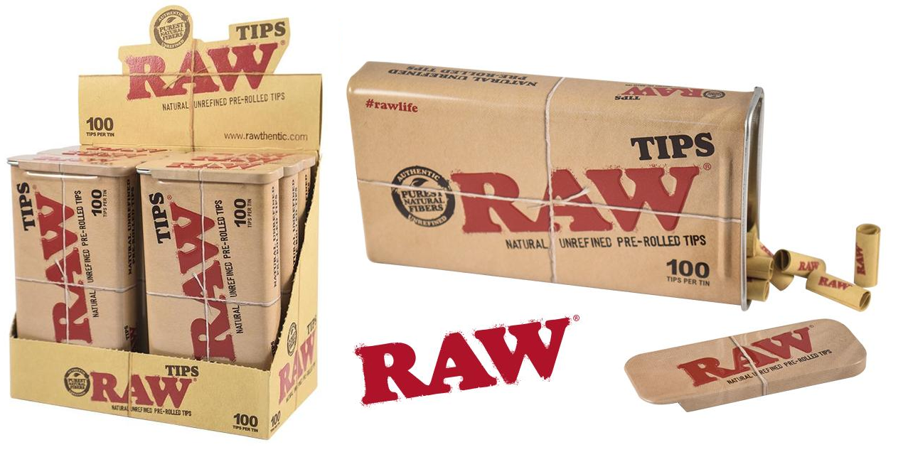 Raw Tips in a Tin