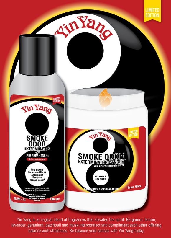 Smoke Odor Exterminator & Air Freshener Spray Yin Yang