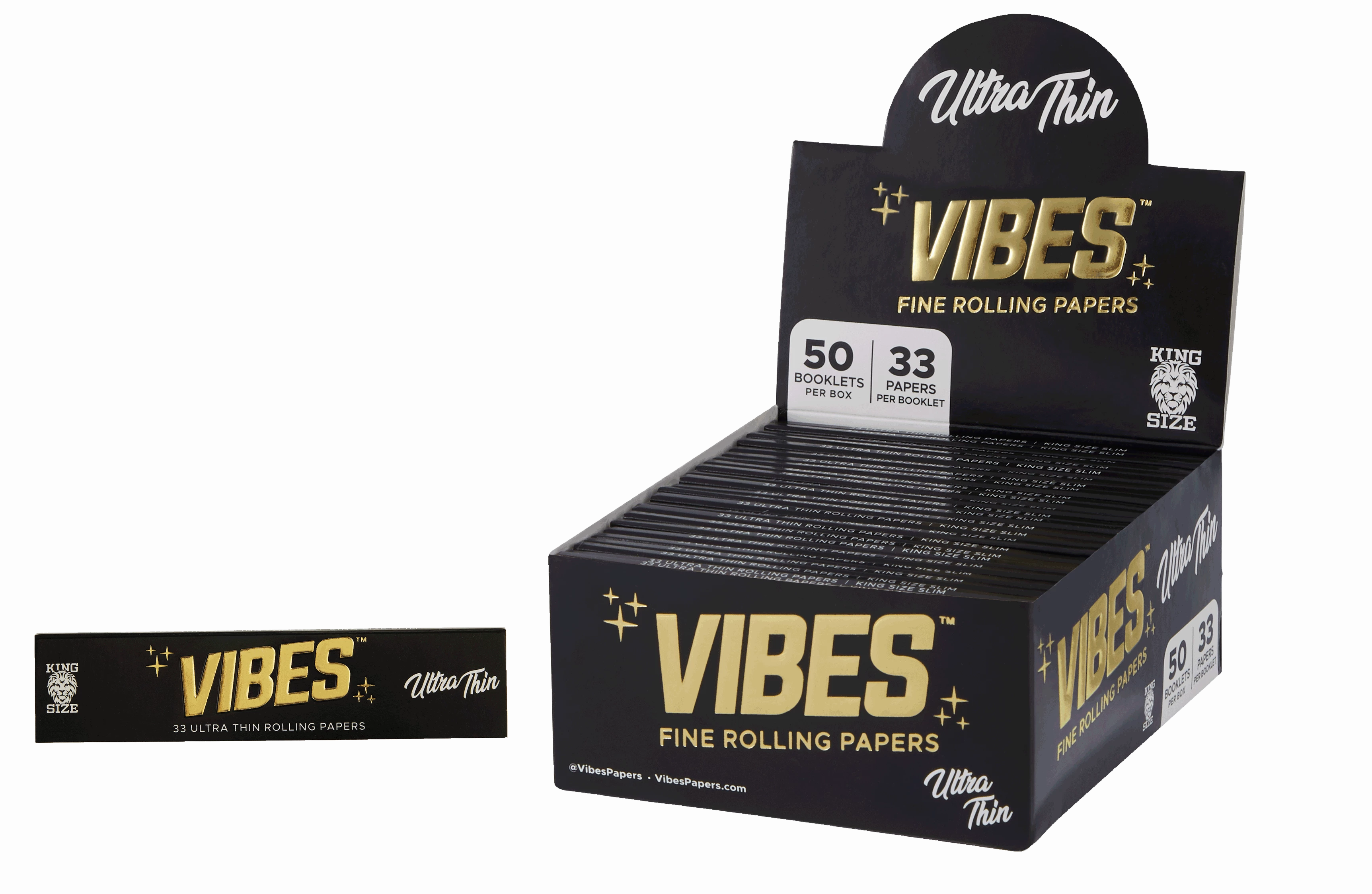 Vibes Paper Ultra Thin King (50ct)