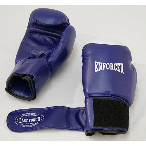 16oz Pro Blue Boxing Gloves For Training