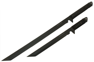 27" Sword Set 2 in 1 Carbon Steel Sword