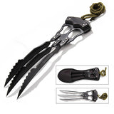 10" Carbon Steel Fantasy Hunting Claw Knife