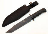 13.5" Heavy Duty Blade Hunting Knife Carbon Steel New