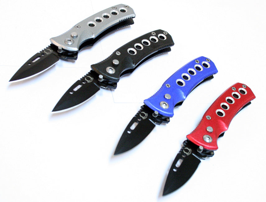 12 Piece Set of 5.25" Mini Folding Knife (S/A)