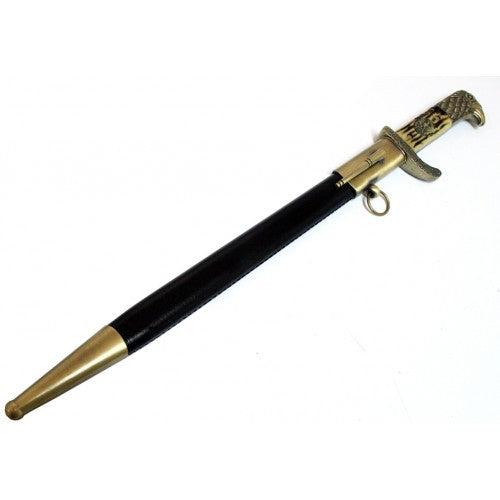 18.5" Eagle Design Handle Dagger Stainless Steel with Sheath