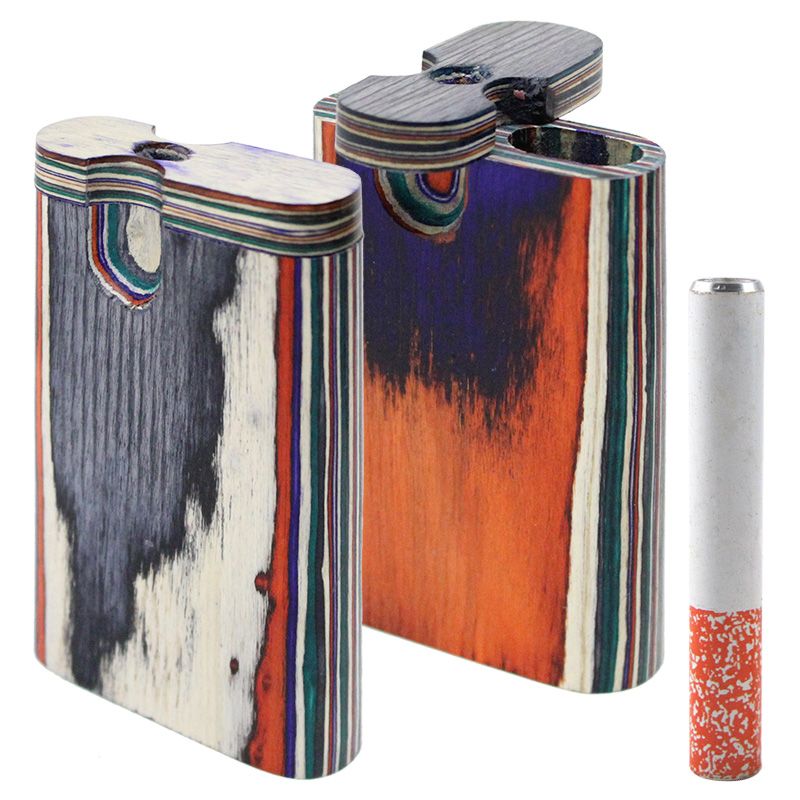 Small Wooden Dugout w/ One Hitter (Assorted)