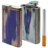 Large Wooden Dugout w/ Pop Open Lid w/ One Hitter (Assorted)