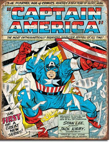 Captain America Comic Cover