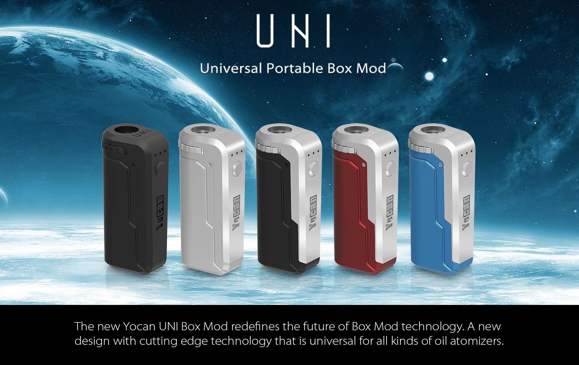 Golden Yocan Uni Universal Portable Box Mod